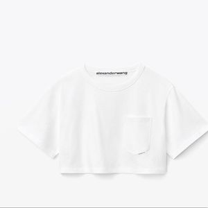 Alexander want crop tee brand new